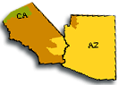 Arizona Plant UPS map