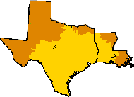 Houston, Texas Plant UPS map