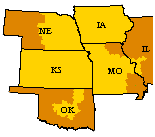 Kansas City Plant UPS map