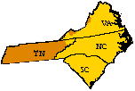 UPS Ground shipping map