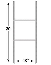 h stake dimensions