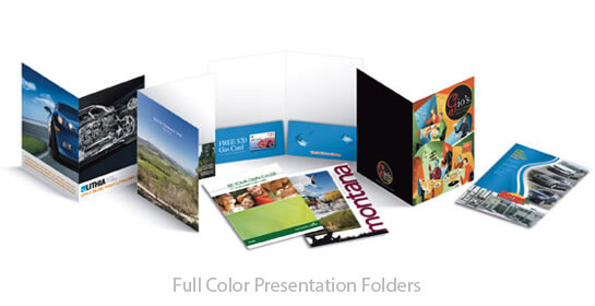 Custom Presentation Folders Printing in Los Angeles